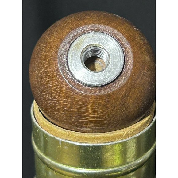 Automax 11418 Hard To Find Wood Table Lamp Works Great 32 3/4”H No Shade VGUC - Picture 9 of 16